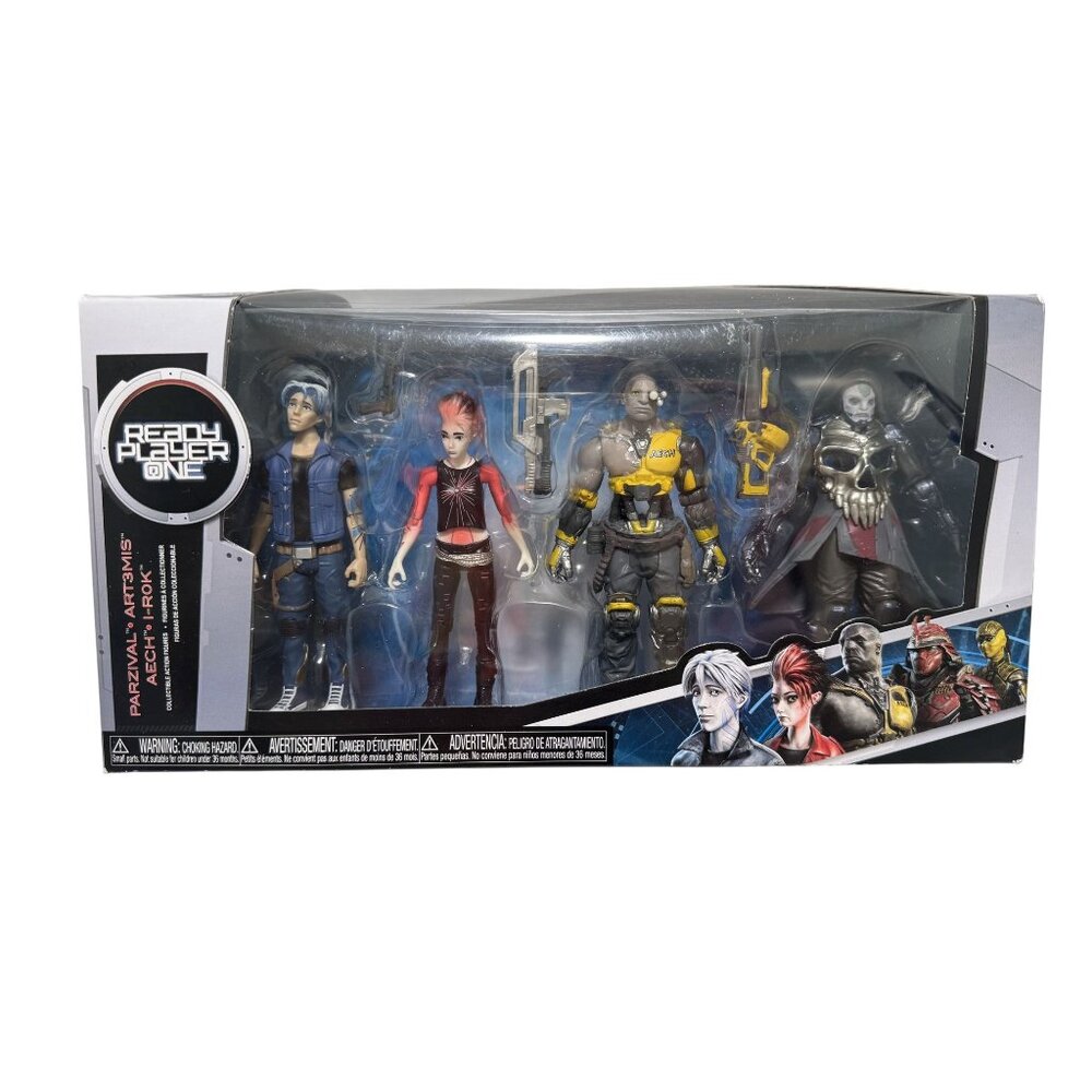 Funko Ready Player One Action Figure Set Parzival Artemis Aech I-Rok